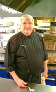 Guy Delmotte Chef de Cuisine depuis le 13 juillet 1968